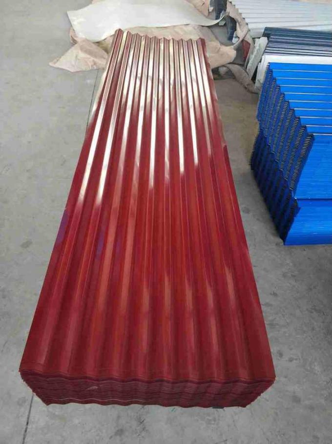 Leichte Wellblech-Platten, galvanisierte gewölbte Stahldach-Blätter