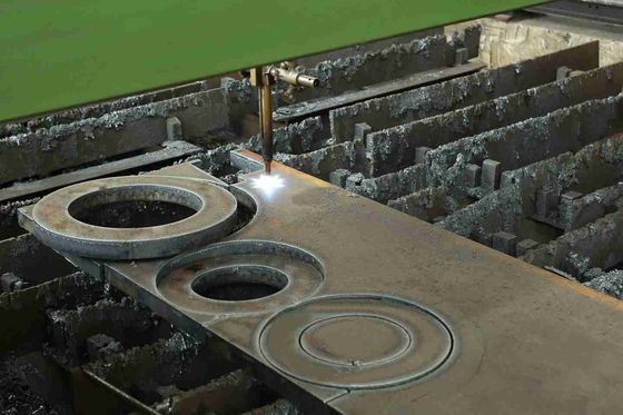 kaufen Verzinkte, kundenspezifisch geschnittene Metallplatten ASTM A36 Stahlplatten-Schnittteile online manufacture