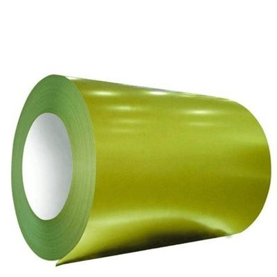 kaufen Farb beschichtete PPGI / PPGL Stahlspule in 700–1250 mm Breite mit 25 ± 5 µm Decklack für Dächer, Bauwesen und Haushaltsgerätepaneele online manufacture