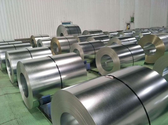 kaufen Hot Dip Galvanized Steel Coils mit Leistungsfestigkeit 195-420N/mm2, Dehnung 12-25% und Breite 1000-1250mm für HVAC- und Lüftungssysteme online manufacture