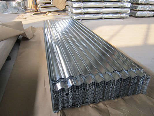 kaufen SGCC Walzplatten mit Zinkbeschichtung 60 ‰ 275 g/m2 und 76 mm Wellenprofil für Dach- und Wandverkleidung online manufacture