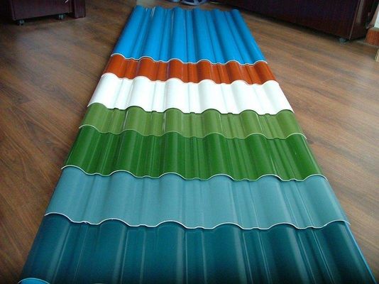 kaufen Kundenspezifische Farbe CGCC DX51D+Z vorlackierte Wellstahl-Dachbleche für Dächer und Wandverkleidungen online manufacture