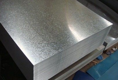 kaufen 0,15–3,8 mm Z40–Z275 SGCC Stahlblech feuerverzinkt mit großem Spangle JIS G3302 für Rohrformung und strukturelle Anwendungen online manufacture