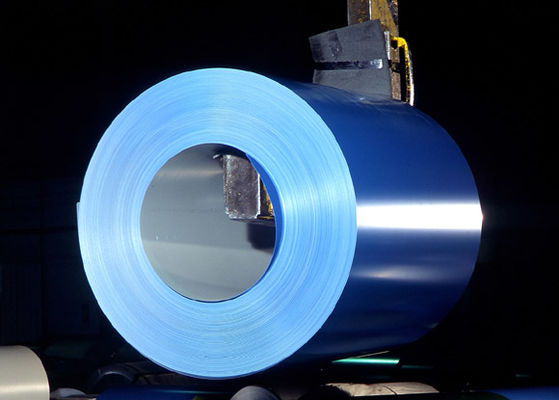 kaufen JIS G3312 AZ PPGL-Spule mit 25±5μm Topfarbe für Gebäude, Fahrzeuge und Dachblechproduktion online manufacture