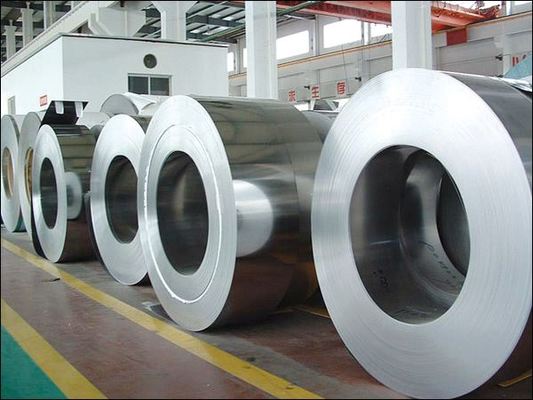 kaufen Full Hard Spangle Hot Dip Galvanized Steel Coil ASTM A653 / SGCH / Q195 für Gebäudematerial und Rollenformanwendungen online manufacture