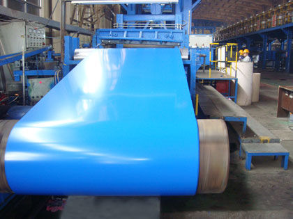 kaufen 15–20 Mikron Polyester + 5 Mikron Grundierung LFQ AZ vorlackierte farbige Stahlspulen online manufacture