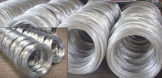 kaufen SAE1006B SAE1008B SAE1010B Heißgetränkte Verzinkte Drahtstange BWG Milchstahldraht online manufacture