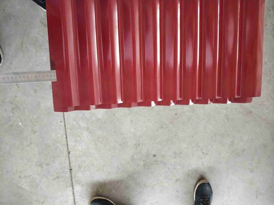 kaufen Farbbeschichtete Galvalume-Gewürbelstahldachbleche 50-180 g/m2 für Baustoffe online manufacture