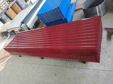 kaufen Farbe beschichtete gewölbtes Metallseitenkonsole/gewölbte Stahldach-Blätter online manufacture