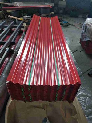 kaufen Hochhärtefarbbeschichtete Galvalume-Golfstahl-Dachplatten für langlebige Dach- und Wandplatten online manufacture