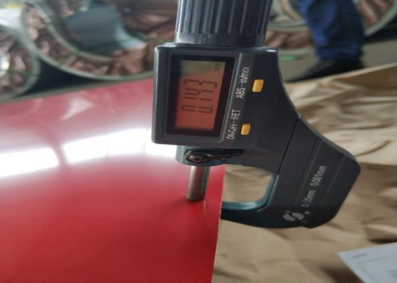 kaufen angepasste RAL-Farbe PVDF vorgefärbte Stahlplatte DX51D AZ Beschichtet für Dach und Verkleidung online manufacture