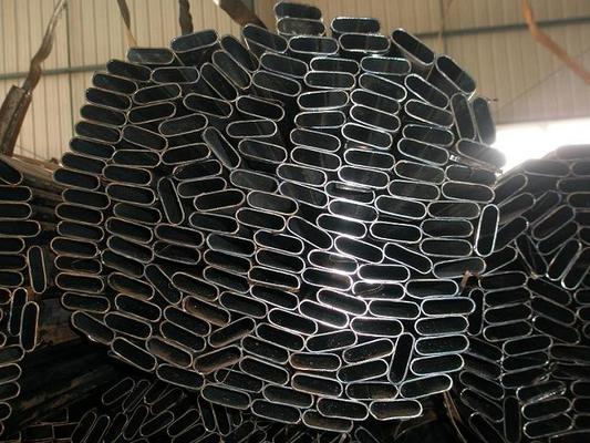 kaufen Kreis- / Quadrat- / Rechteck- / Ellipse-geschweißte Stahlrohre mit verzinkter, geölter und schwarzer Oberfläche online manufacture