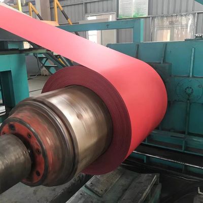 kaufen DX51D PPGI Vormalte galvanisierte Stahlspule bis zu 1500 mm Breite für Containerplatten und Dachanwendungen online manufacture