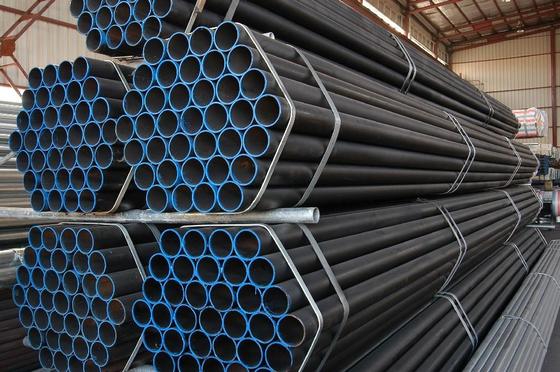 kaufen ERW Quadratische und runde schwarz geschweißte Stahlrohre ASTM A53 BS1387 DIN2244 online manufacture