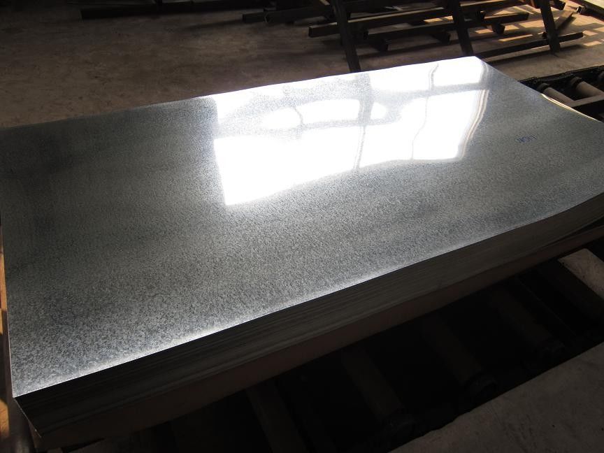 0,15–3,8 mm Z40–Z275 passiviertes (chromatiertes) feuerverzinktes Stahlblech SGCC DX51D für Dachdeckungsanwendungen