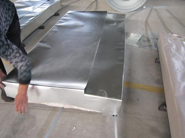 0,15–3,8 mm Z40–Z275 passiviertes (chromatiertes) feuerverzinktes Stahlblech SGCC DX51D für Dachdeckungsanwendungen