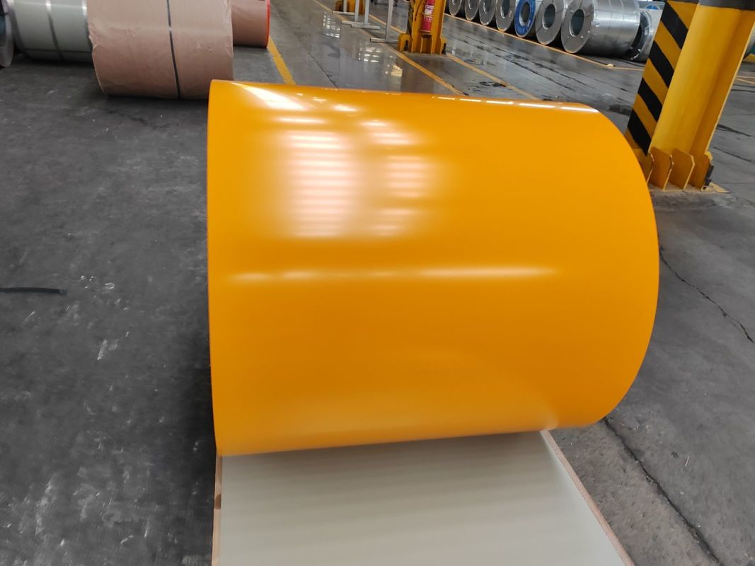 DX51D+Z vorgefärbte galvanisierte Stahlspule mit einer Oberbeschichtung von 1025 μm und einer Dicke von 0,11 1,2 mm für Bauplatten