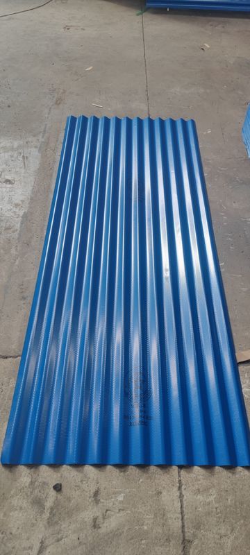 Verzinkte Wellblech-Dachbleche 0,14–1,50 mm mit 30–275 g/m² Zinkbeschichtung für Dächer und Wandpaneele