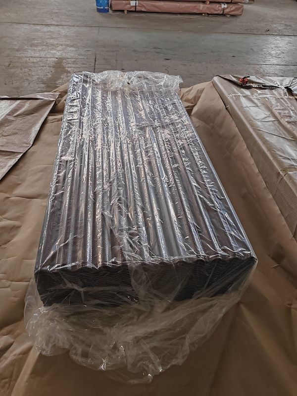 Verzinkte Wellblech-Dachbleche 0,14–1,50 mm mit 30–275 g/m² Zinkbeschichtung für Dächer und Wandpaneele