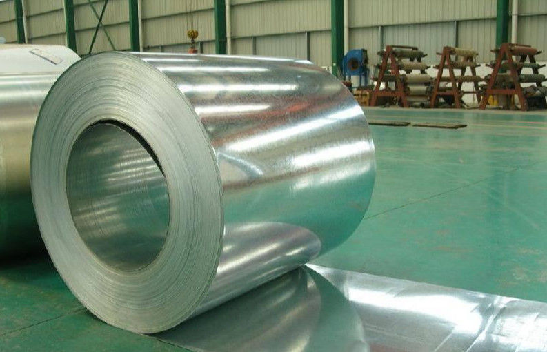 Industrielles HDG-Stahlblechcoil mit 508 / 610 mm Coil-ID, 195–420 MPa Streckgrenze und 0,09–3,8 mm Dicke