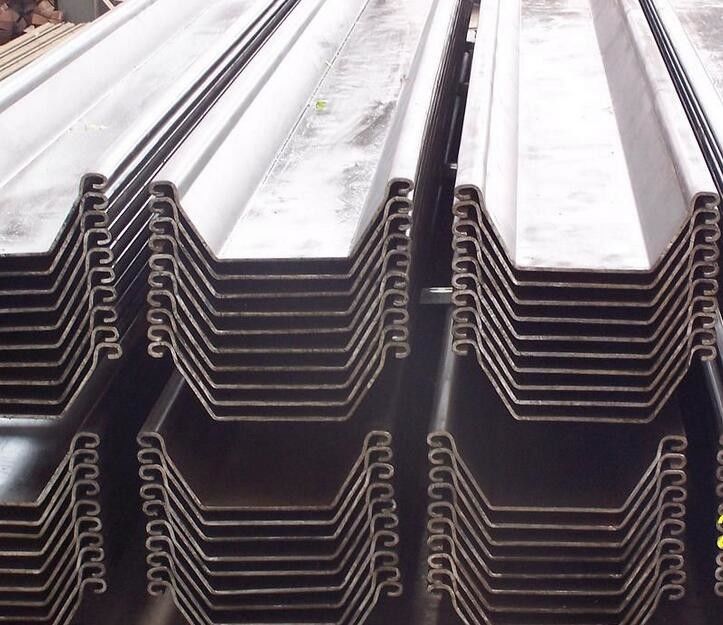 Kaltgewalzte U-Typ-Stahlplattenhaufen EN10249-1 EN10249-2 für den Bau von Häfen und Cofferdams