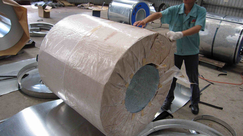 Anti-Finger Hot Dipped Galvanized Steel Coil ASTM A653 / JIS G3302 für Waschmaschinenpaneele und Gerätefertigung