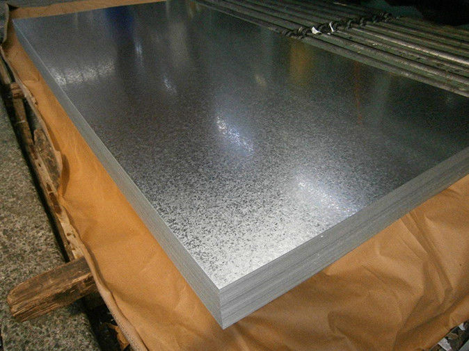 Chromatiertes feuerverzinktes Stahlblech nach ASTM A653 für Lampenschirme und Möbelfertigung mit 0,09–3,8 mm Dicke