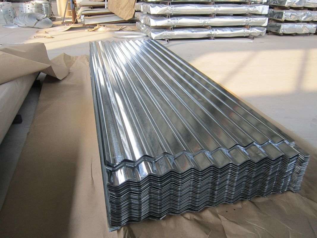 Vollharte SGCH / G550 Wellverzinkte Dachplatte mit Zinkbeschichtung von 40 ‰ 275 g/m2 für industrielle Dach- und Wandsysteme