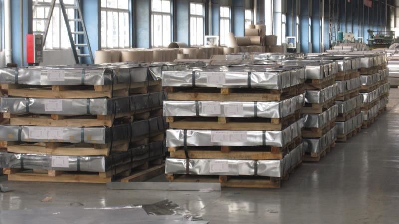 0,15–3,8 mm Z40–Z275 SGCC feuerverzinktes Stahlblech JIS G3302 für Bau- und Industrieanwendungen