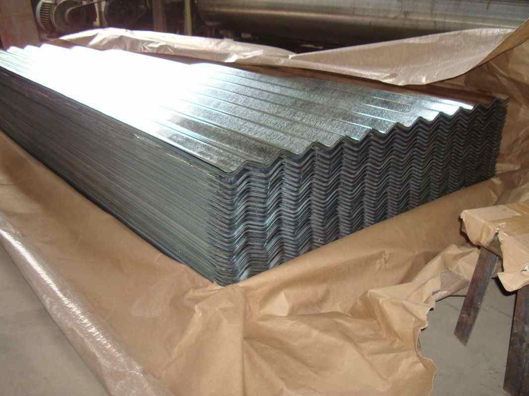 ASTM A653 Verzinktes Welldachblech mit Zinkbeschichtung für Dach- und Wandverkleidung von 40 ‰ 275 g/m2