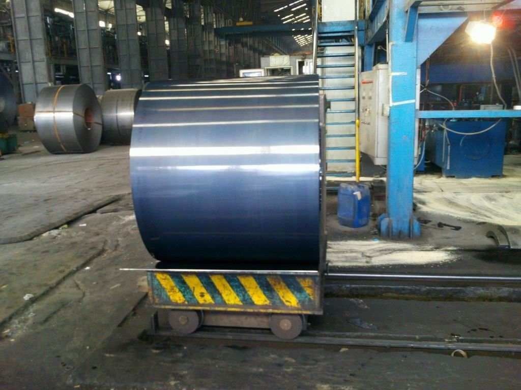 0.70 ∙ 2.00 mm kaltgewalzte galvanisierte Stahlspule Q195 SPCC SAE1006 mit 508 mm Spulen-ID für Bau- und Haushaltsgeräte