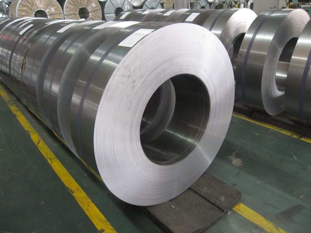 304/316/430 kaltgewalztes Stahlband in Spule mit 2B/BA-Finish, 7 mm – 350 mm Breite