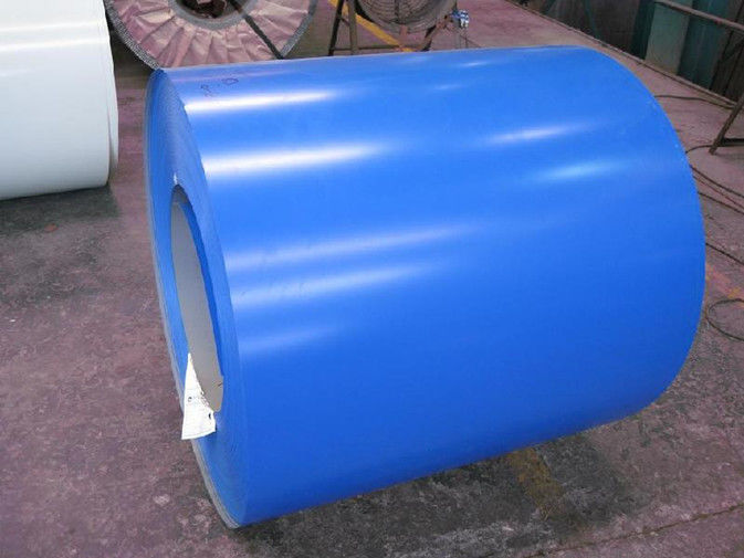 JIS G3312 AZ PPGL-Spule mit 25±5μm Topfarbe für Gebäude, Fahrzeuge und Dachblechproduktion