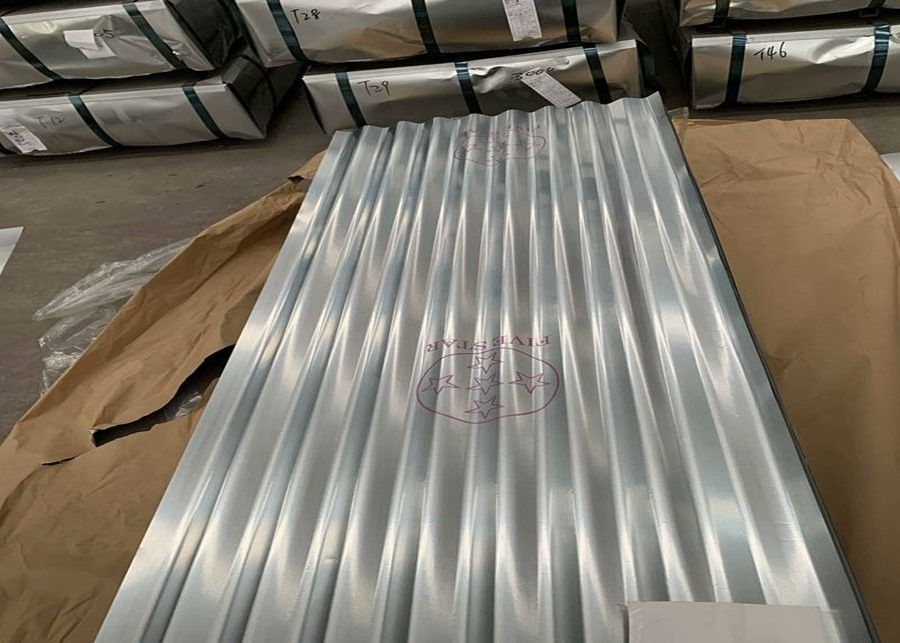 JIS SGCC / SGCH / G550 Wellblech verzinkt mit 650–1050 mm Nutzbreite und bis zu 3600 mm Länge