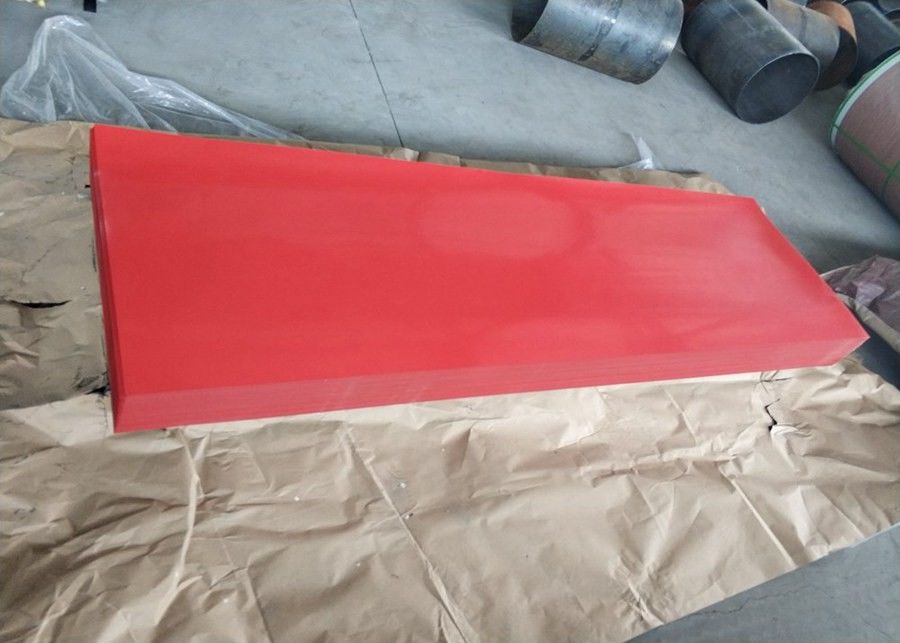 1,0 mm RAL 1030 vorlackiertes Stahlblech DX51D 1250 mm Breite für Dächer und Wandverkleidungen