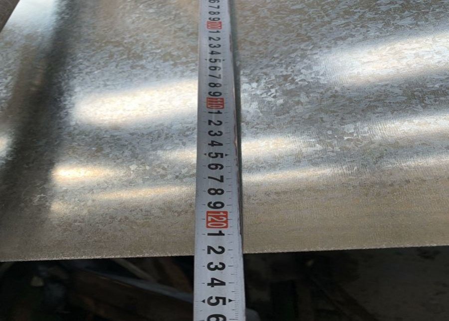 0,15–3,8 mm Z275 feuerverzinktes Stahlblech mit Normalspat SGCC DX51D für Container- und Bauanwendungen