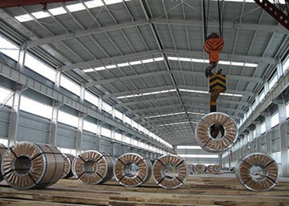 Zinkbeschichtet, warm getaucht, galvanisierte Stahlspule 9141250mm mit 40275g/m2 Beschichtung für Geräte, Bau und Industrie