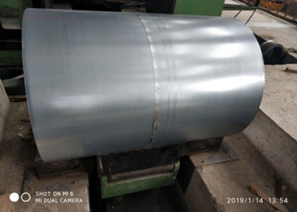 DX51D / DX52D / DX53D feuerverzinkter Stahlblechcoil mit 40–275 g/m² Zinkauflage für die Verarbeitung von Bau- und Haushaltsgeräten