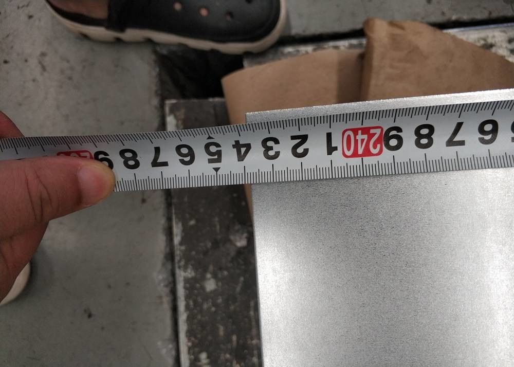 0,15mm dünnes feuerverzinktes Stahlblech SGCC DX51D 1000–1500mm Breite für Haushaltsgeräte und Blechverarbeitung