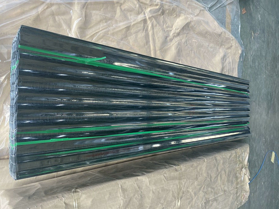 SGCC Walzplatten mit Zinkbeschichtung 60 ‰ 275 g/m2 und 76 mm Wellenprofil für Dach- und Wandverkleidung