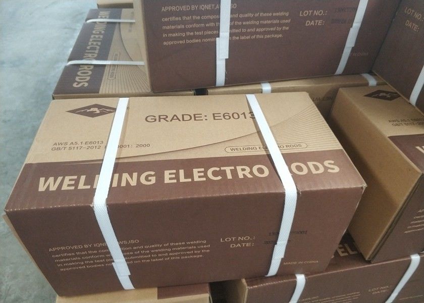 E6011 E6013 Permanent 1/8 3/16 Lichtbogenschweißelektrode für Kohlenstoffstahlkonstruktionen
