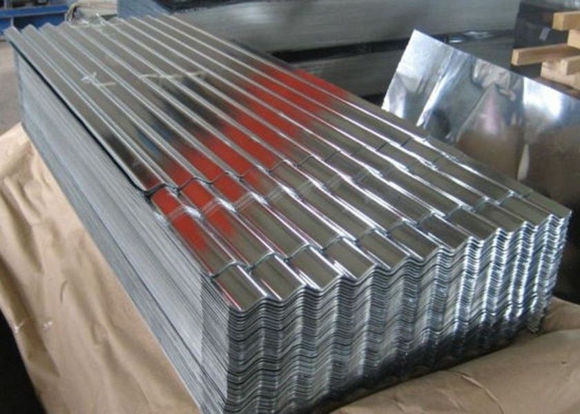 JIS G3302 SGCC G275 Wellblech aus verzinktem Stahl mit 76 mm Wellenprofil für Dach- und Wandverkleidungen